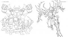 Color Manga: The Monster Manga Coloring Book