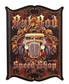 Placuta decorativa - Rat Rod Speed Shop