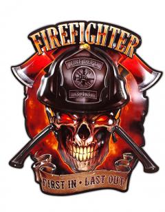 Placuta decorativa - Firefighter: First In Last Out