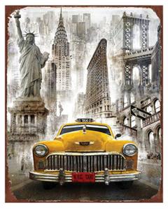 Placuta decorativa - Taxi New York