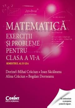 Matematica. Exercitii si probleme pentru clasa a VI-a. Semestrul al II-lea