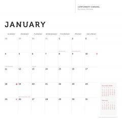 Calendar de perete - Ianuarie 2026 - Decembrie 2026 - This Is My Bookstore