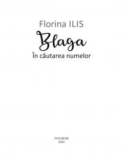 Blaga. In cautarea numelor