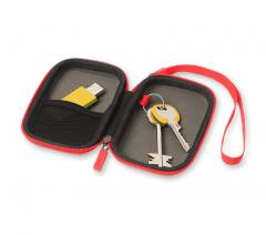 Moleskine - Journey Hard Pouch XS Scarlet Red