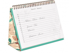 Calendar aniversar - Gaia Beige