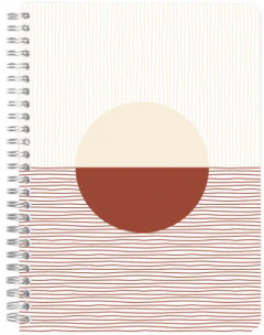 Carnet A5 Lined - Terracotta - mai multe modele