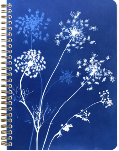 Caiet A5 Lined - Cyanotype