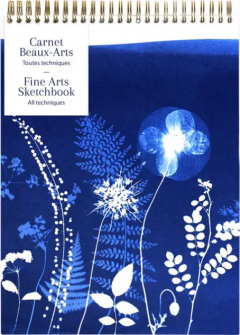 Bloc de desen A4 - Cyanotype