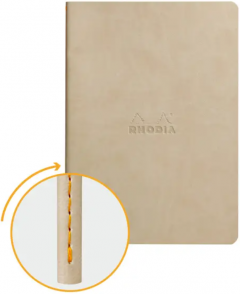 Carnet A5 - Rhodia - Beige