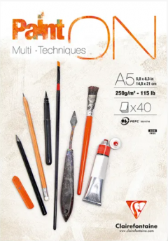 Bloc de desen A5 - Multi-techniques