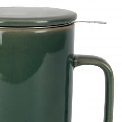 Cana cu infuzor si capac - Smarald