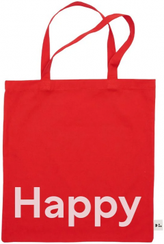 Tote bag Happy