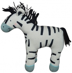 Jucarie din tricot bumbac - Nazdravana zebra Zulu