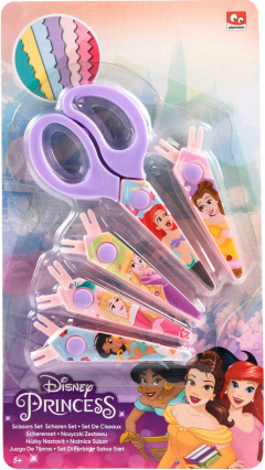 Foarfeca zig-zag - Disney - 5 forme - Printese