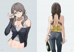 Yukina Artworks & Fashion Sketches