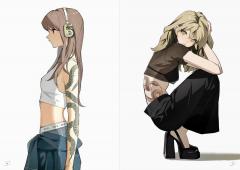 Yukina Artworks & Fashion Sketches