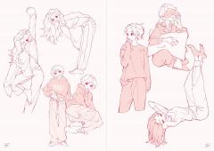 Yukina Artworks & Fashion Sketches