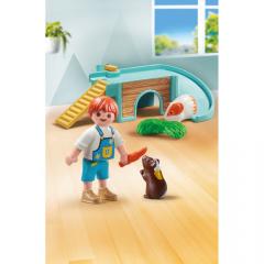 Set de joaca - Playmobil My Life - Casuta porcusorilor de guineea