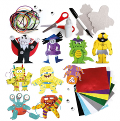 Set creativ - Monsters Creation - Cut out and decorate