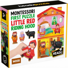 Puzzle educativ - Montessori First Puzzle - Little Red Riding Hood