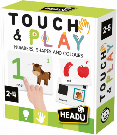 Joc educativ - Touch & Play - Numere, forme si culori