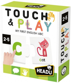 Joc educativ - Touch & Play - Alfabet tactil