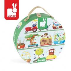 Puzzle de Podea - Trenuletul Cifrelor ( 12 piese)