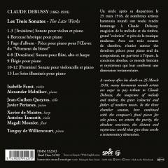 Claude Debussy: Les Trois Sonates / The Late Works