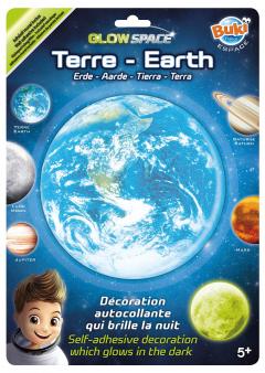 Sticker decorativ fosforescent - Earth