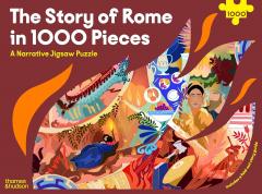 Puzzle 1000 piese - The Story of Rome in 1000 Pieces
