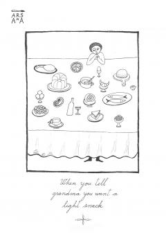 Carte postala - Grandma's snack