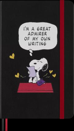 Carnet Peanuts x Moleskine - Large, Ruled, Hardcover (Snoopy)