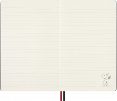 Carnet Peanuts x Moleskine - Large, Ruled, Hardcover (Snoopy)