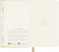 Carnet Peanuts x Moleskine - Large, Ruled, Hardcover (Yellow & Gift Box)