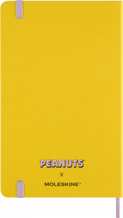 Carnet Peanuts x Moleskine - Large, Ruled, Hardcover (Yellow & Gift Box)