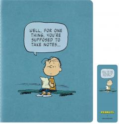 Caiet Peanuts x Moleskine Cahiers - XL, Ruled, Softcover (Linus)