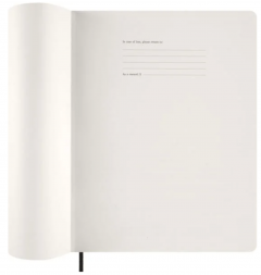 Agenda 2026 Moleskine 13-Month Essential Weekly - XXL, Softcover (Black)