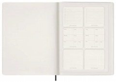 Agenda 2026 Moleskine 13-Month Essential Weekly - XXL, Softcover (Black)