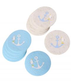 Suport pentru pahar - Ancora (2 culori - pret pe bucata)