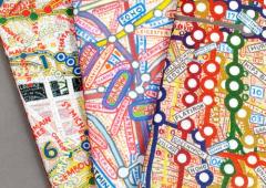 Carnet - Paula Scher Maps - mai multe modele