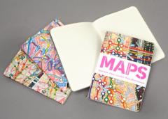 Carnet - Paula Scher Maps - mai multe modele