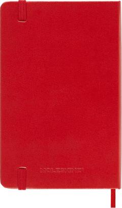 Agenda 2025/2026 Moleskine Classic 18 Months Weekly Planner - Hardcover, Pocket (Red)
