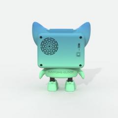 Ceas de birou - Dancing Clock - Albastru