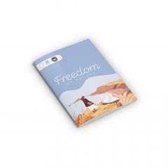 Caiet - Freedom, A4, dictando, 80 file - 2 modele