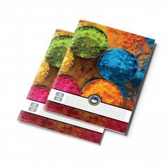 Caiet - Colours, A5, matematica, 48 file - 4 modele