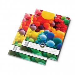 Caiet - Colours, A5, matematica, 48 file - 4 modele