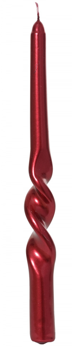 Set 2 lumanari pentru masa - Metallic Red