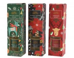 Difuzor de arome cu betisoare parfumate - Merry Christmas (mai multe modele - pret pe bucata)