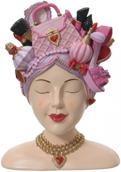 Suport decorativ pentru ghiveci - Figurina accesorii beauty