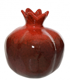 Vaza - Pomegranate Stoneware Glazed, 12cm
